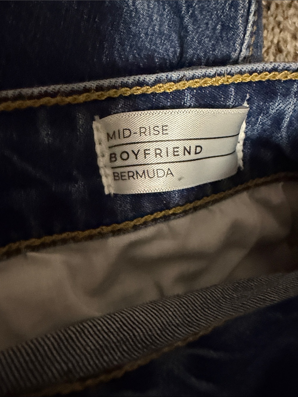 Set of 3- Lane Bryant Mid-Rise Boyfriend Bermuda - Picture 5 of 5